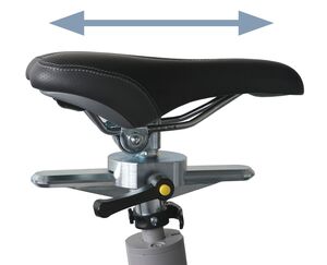 ergoselect Horizontale zadelaanpassing